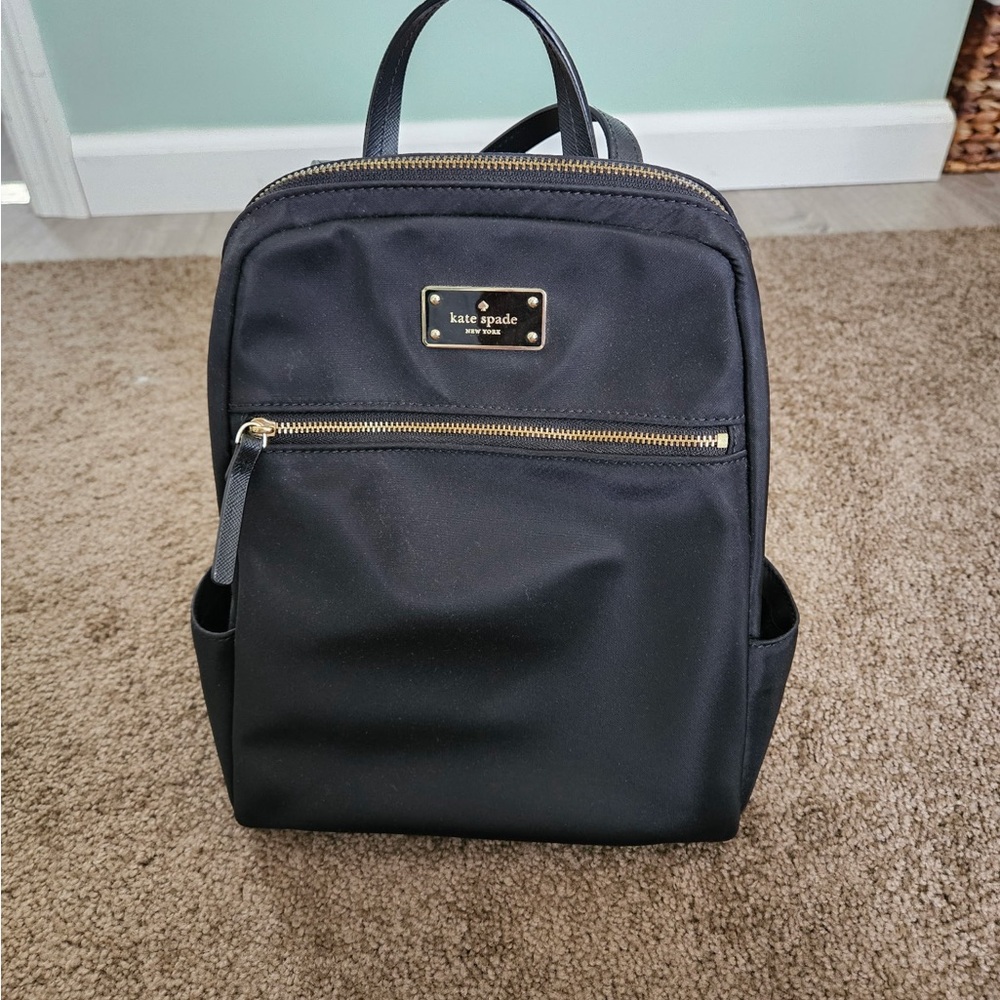 Kate Spade Black Backpack